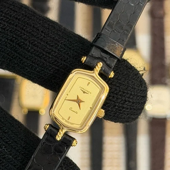 Vintage 1980s Longines Grande Classique 961-6567 Women’s Watch [Gold-Plated] - Picture 4 of 10